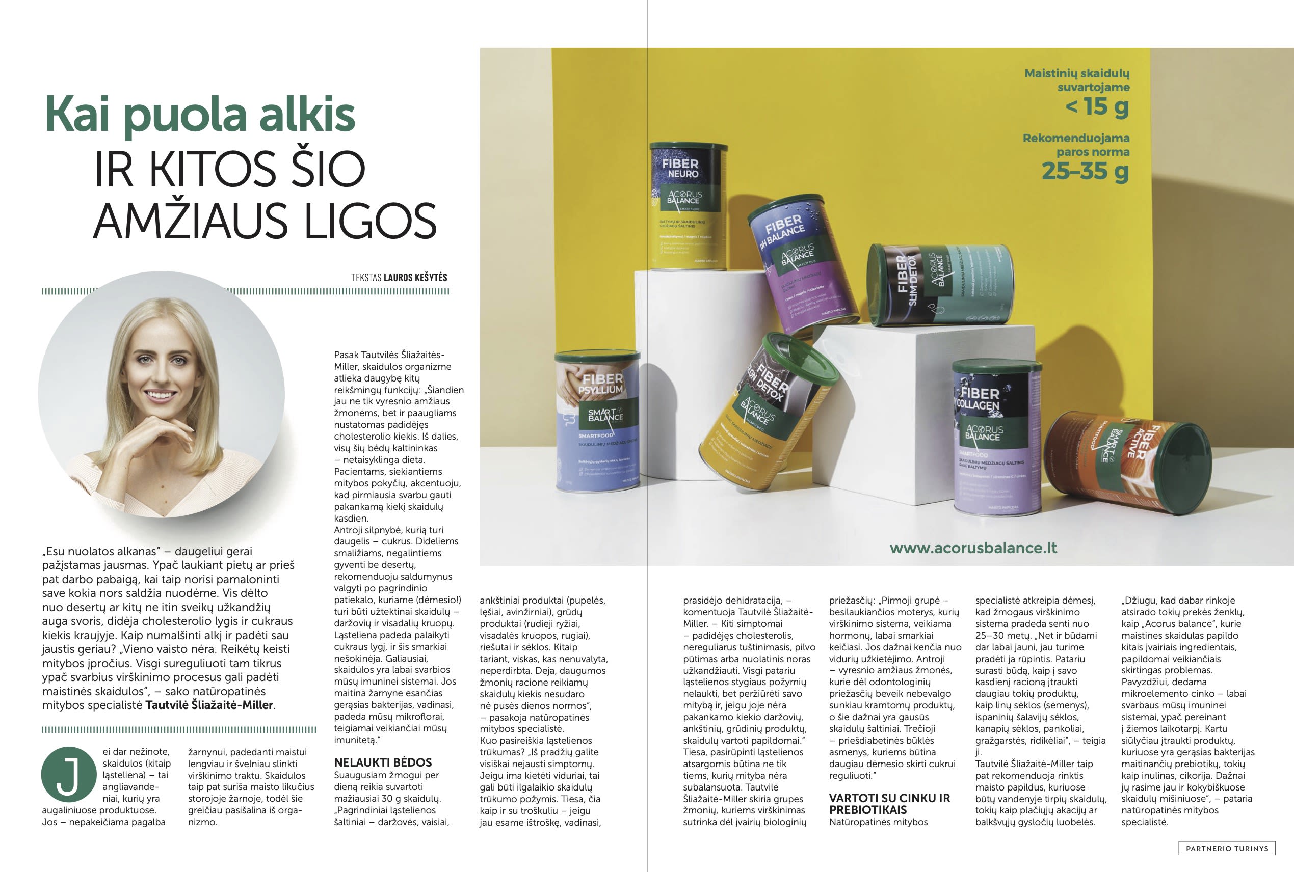 Galimybės žurnale JI